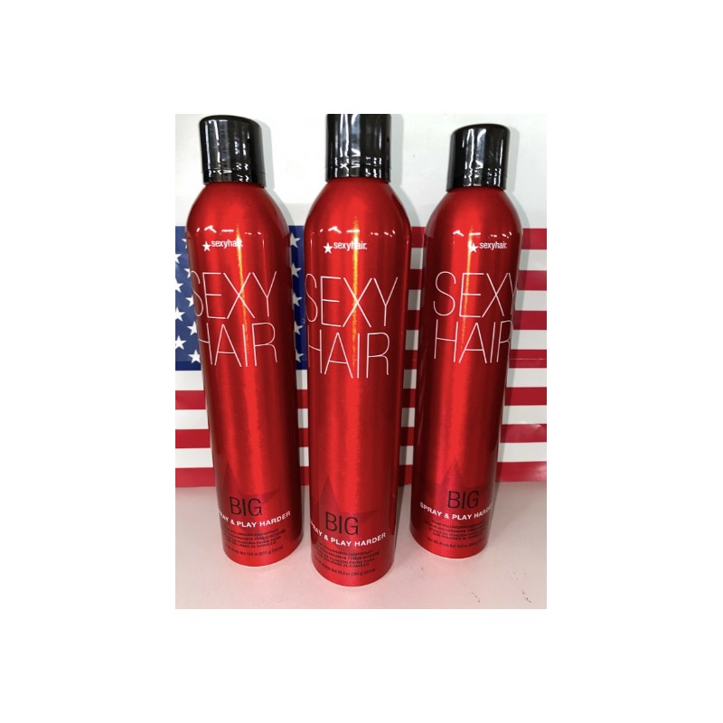 Big Sexy Hair Spray & Play Harder Firm Hairspray 10