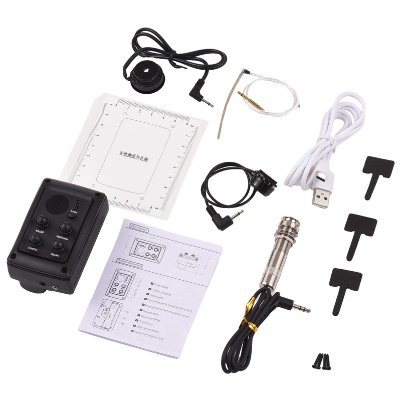 DSP Resonance Sound Pickup Guitar Resonant Pickup for Guitar with