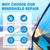 Windschutzscheiben Reparaturset Werkzeug,Auto Glas Reparatur Flüssigkeit,Auto Glas Windschutzscheibe Reparatursatz von