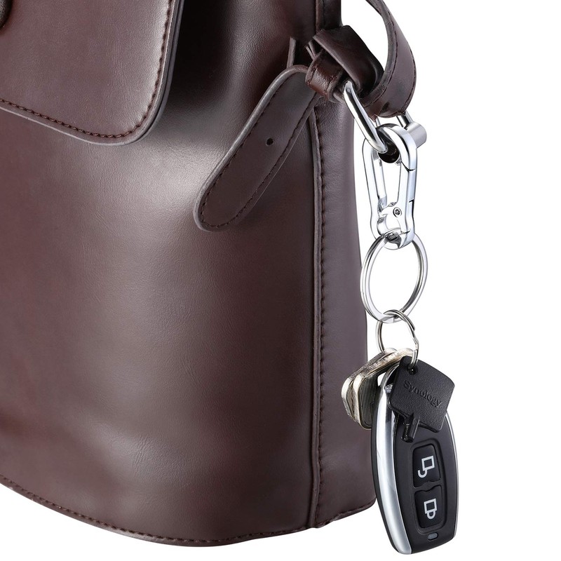 Metal Carabiner Clip Keyring Keychain for Tile/Tile (Gen 2)/ Key