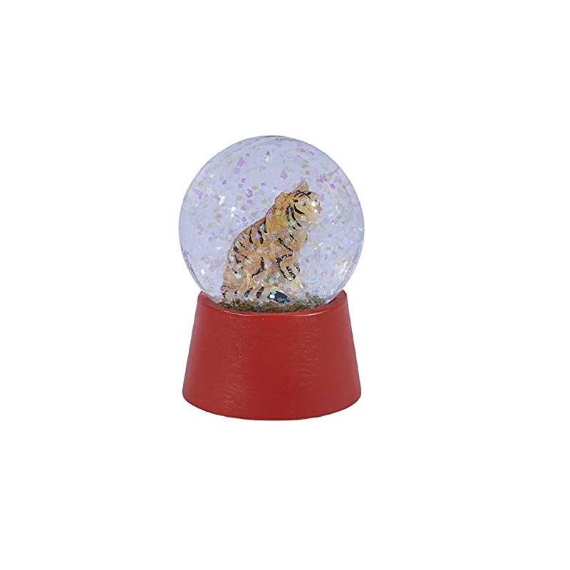 Ravensden Small Tiger Snow Globe 6cm