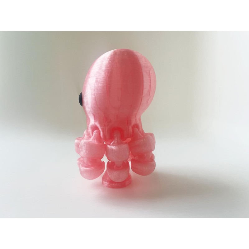 Baby Pink Light Up Octopus Fidget