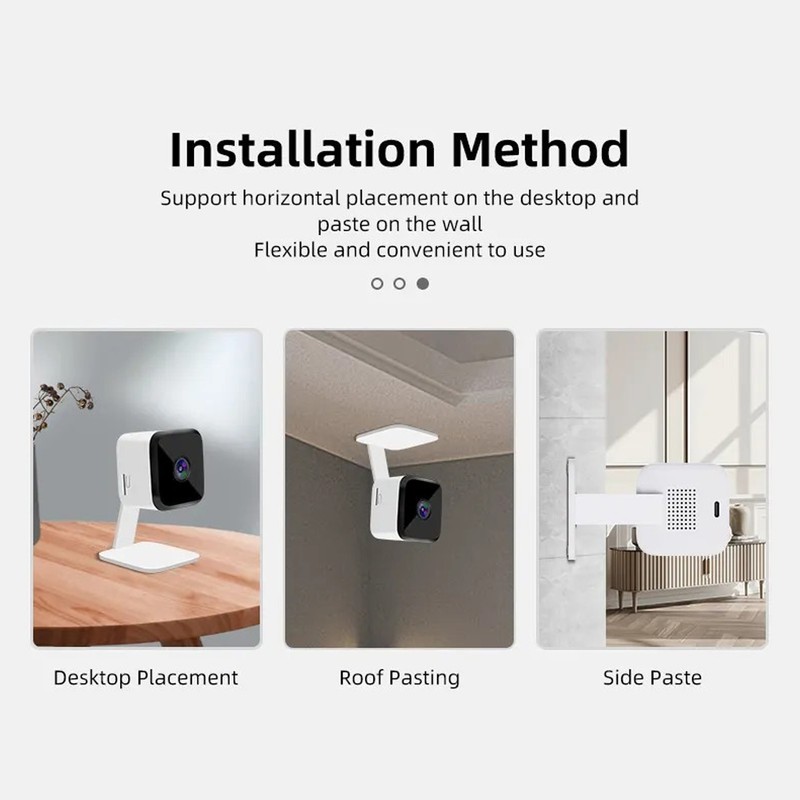 3MP Smart Security Camera Wifi Mini Camera Two Way Voice