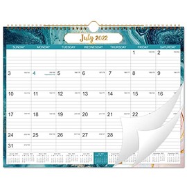 2022-2023 Calendar - Wall Calendar 2022-2023 with Julian Date, July 2022 - December 2023, Twin-Wire-Bound, 14.76”x 11.6”, Thick Paper Perfect for Organizing & Planning, 6 Different Background Patterns