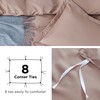 Bedsure Dusty Rose Duvet Cover Queen Size - Soft Double