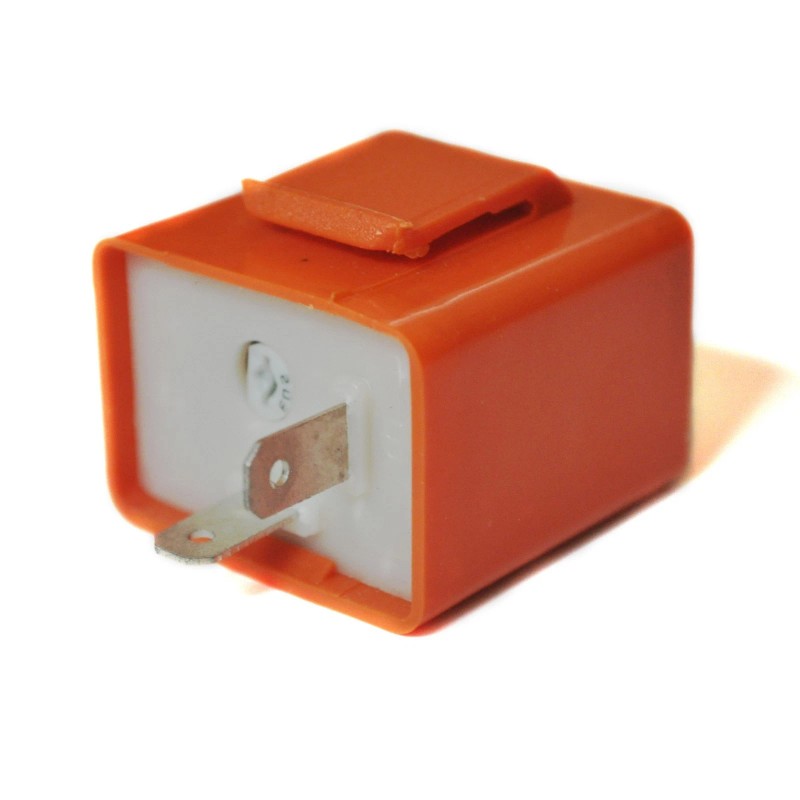 PURETEK Motorcycle Motorbike 2 Pin Speed LED Indicator Flasher Relay