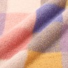 Francfranc Antibacterial Deodorizing Mixed Checkered Bath Towel, Yellow, Checkered Pattern,