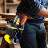 Electrician Tool Pouch, Utility Tool Belts for Men with Metal