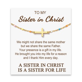 Tarsus Christian Gifts for Women, Best Friend Religious Gifts for Women Christian Jewelry Cross Bracelet for Women