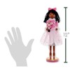 The Bridge Collection 12" African American Clara Nutcracker - Pink