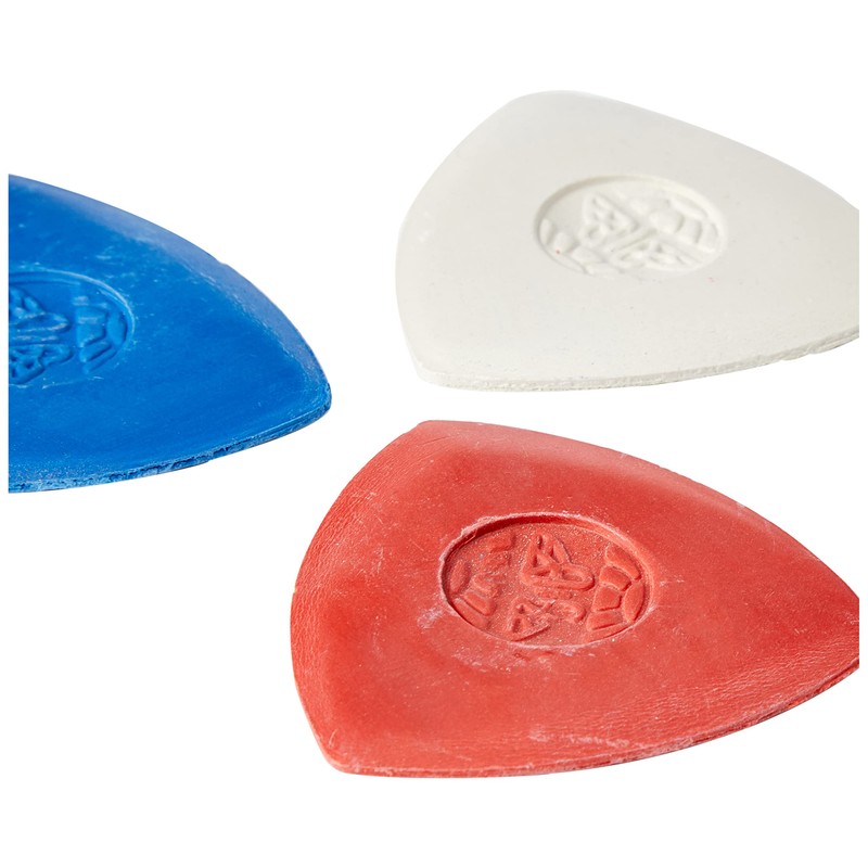 Creativ 100263 Tailor's Chalk Triangle - Set of 3 Red,