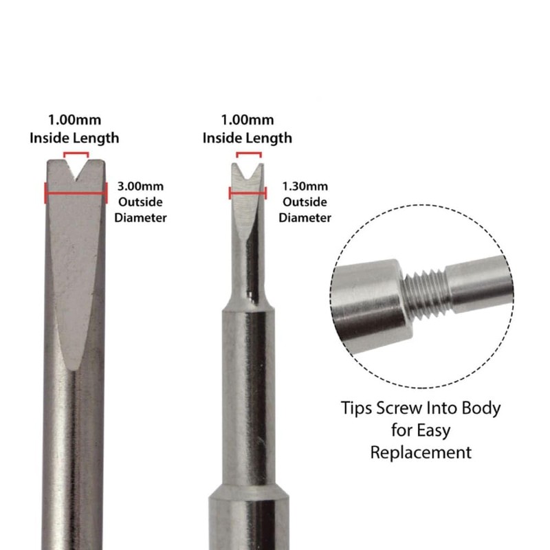 BERGEON 6767-SF Double Fork Spring Bar Watch Bracelet Fitting Disassembly