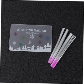 Healeved 400 Pcs Packs Fake Tips Builder False Nails Fiber Nail Glass Fiber Gel Silk Nail Extension Kit Glass Nail Fiber with Scraper Fiberglass Gel Tips Nail Art Accessory Manicure Extend