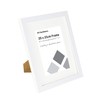 Clay Roberts Photo Picture Frame 8x10, White, Freestanding and Wall