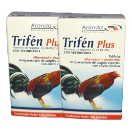 Trifen Plus Antiparasitario 100 Tabletas 2 Piezas