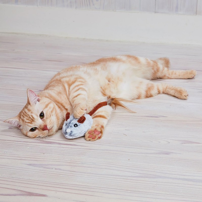 Petio Wild Mouse Automatic Driving Robo Mouse Max Cat Toy