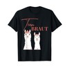 Women's Team Bride Lama Alpaca Alpaca JGA Engagement T-Shirt, black
