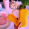 9x Non-Scratch Kitchen Dish Scrubber Sponge, Advanced Microfiber Dual-Sided Dish