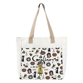 BDPWSS Cartoon Fans Tote Bag The Secret Door Thriller Movie Inspired Gift Ghost Mother Merchandise Handbag (2009 est cora TB)