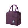 Tongke Insulated Lunch Bag, Portable Thermos Lunch Box Carrier, Double-Layered