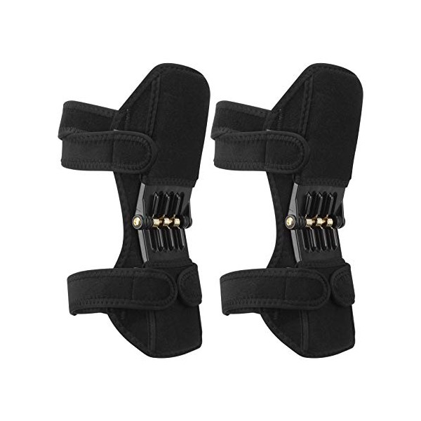Keenso Spring Force Knee Pads, Knee Booster Knee Support Powerful Non-Slip Leg Protection