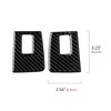 Car Carbon Fibre Panel Cover Trim Compatible with A3 2006