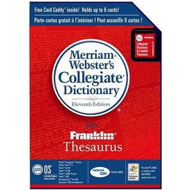 Palm Merriam-Webster8217;s Collegiate Dictionary and Franklin Thesaurus (P10935U)