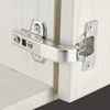 KASHBSAB 2 Pcs 90 Degree Corner Hinges Soft Close Cabinet