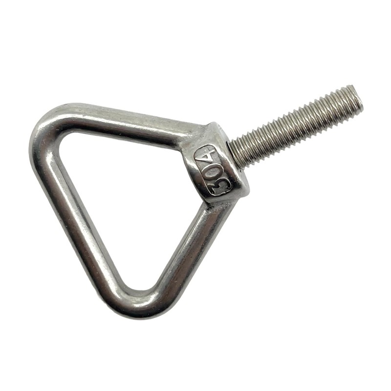 M8x30mm Triangle Lifting Eye Bolts 304 Stainless Steel Heavy Duty