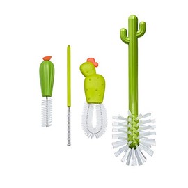 Boon Cacti - Cepillos de repuesto para biberones – Incluye cepillo limpiador de biberones, cepillo limpiador de pajitas, cepillo para pezones y cepillo para polvo