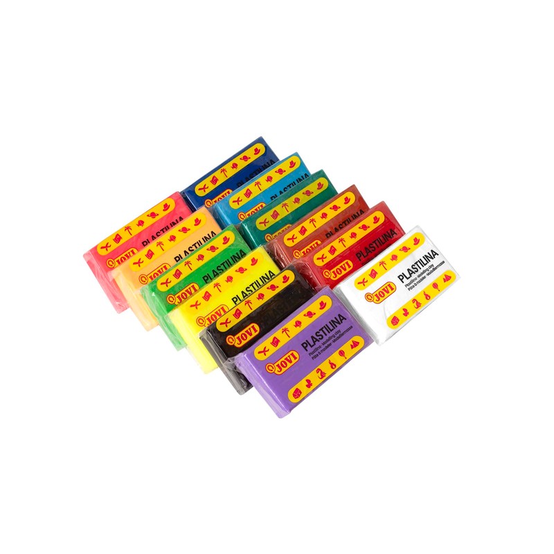 Jovi - Modelling Clay, 12 Bars of 50 g, 8