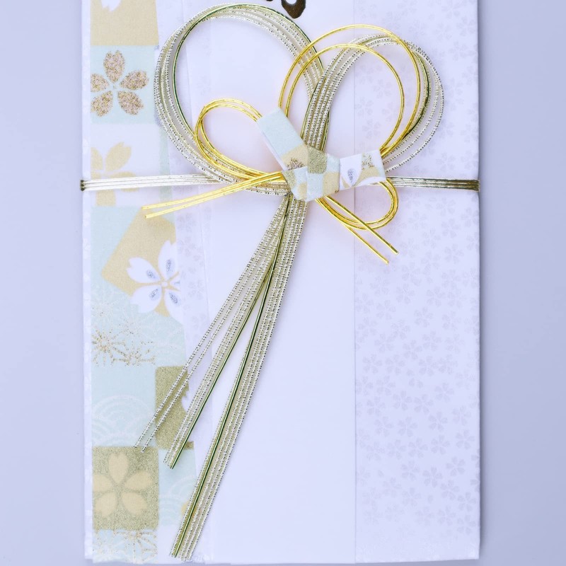 Iyo Yui Center V094-18 Gold Seal Wedding Celebration Bag, Green,