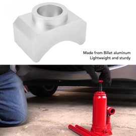 Bottle Jack Adapter Saddle, Jack Axle Adapter Lifting Saddle, Portable Hydraulic Jack Adapter for Bottle Jack Floor Jack for Garage, RV, Trailer, 3in Tube, 12 Ton Bottle Jacks