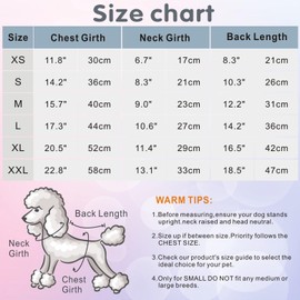 Idepet 2 x Dog Jumper Pet Jumper Warm Puppy Sweatshirt Dog Coats Pyjamas Cat Clothing Knitwear Jumpsuit Clothing Chihuahua Yorki Small Medium Dog (PinkBlue, M)