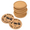Dulce Cocina Cork Coasters Set of 10 - Save Your