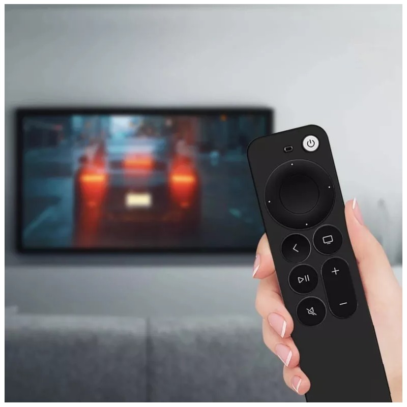 Estuchelandia Funda Silicona Del Control Remoto Para Apple Tv 4k