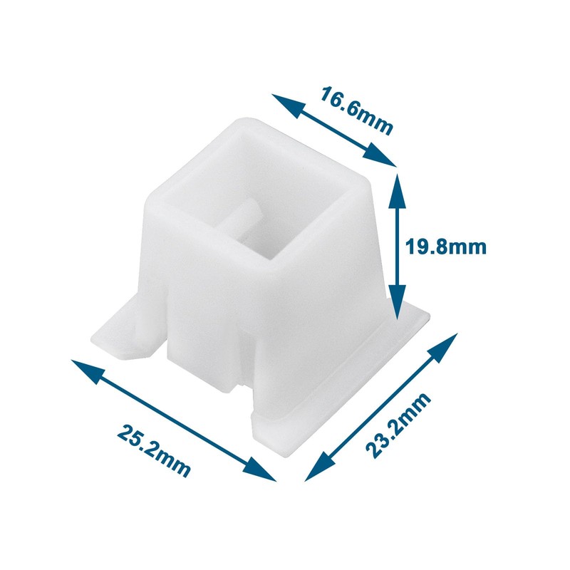 EMSea Pack of 10 Headlight Holder Guide Bushings Clips 1218604