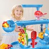 3-Tier Water Table for Toddlers 1-3, Kids Water Play Table