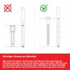 PremiumX 15 cm Wall Mount Aluminium, TÜV-Approved SAT Wall Mount