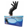 Black Gloves Guantes Con 20 Pz Black Gloves Reutilizables