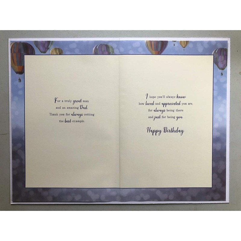 Especially for My Dad Lighthouse Sentiments Happy Birthday Card Lovely