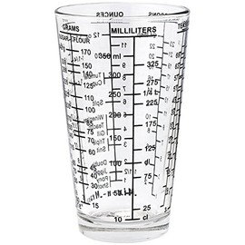 Dezine Products USA 1 1/2 Cup Mix-N-Measure Glass Measuring Cup
