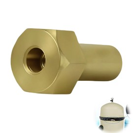 194997 Machined Nut for Pentair Pool & Spa Filters, Replaces 190003 Tension Clamp Bolt Kit and 53108900 Spring Barrel Nut, Fit for FNS, FNS Plus, Clean & Clear,Quad DE Filter