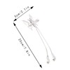 AWOCAN 6PCS Butterfly Hair Clips Women Hairpins 3D Moving Wings