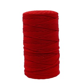 Durable Nylon Anorak Cord – 3mm Braided Drawstring Cord Laces Hoodie String Jogger String Clothing Cord Lace Tying Lanyard Rope for Craft Projects – Red 10 metres