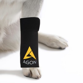 Agon® Dog Canine Front Leg Brace Paw Compression Wraps with Protects Wounds Brace Heals and Prevents Injuries and Sprains Helps with Loss of Stability Caused by Arthritis (Large/X-Large)