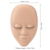 Eyelash Mannequin Head Makeup Lash Extension Training Practice Head with