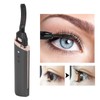 Black Electric Eyelash Curler LongLasting Heated Curler USB Charge Eyelash