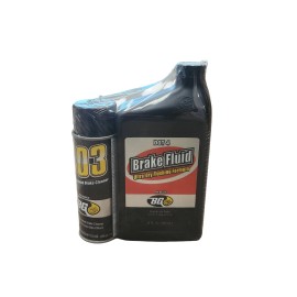 Ford BG 403 BREAK CLEANER 4038CC - DOT 4 BRAKE FLUID 84032 KIT 32 OZ AND 5.5 OZ