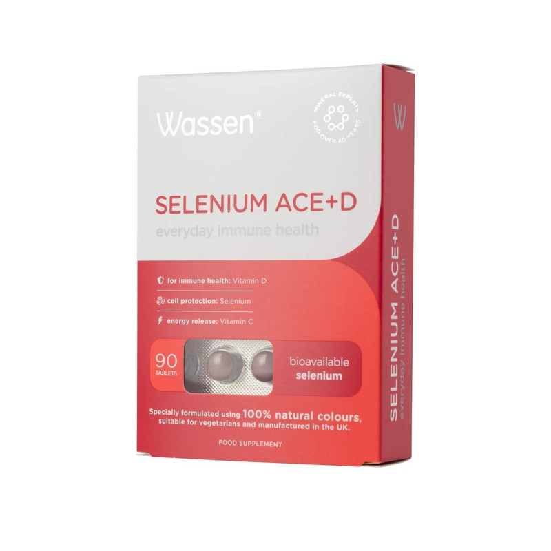 Wassen Selenium ACE+D Immune Health | Highly Bioavailable Selenium |